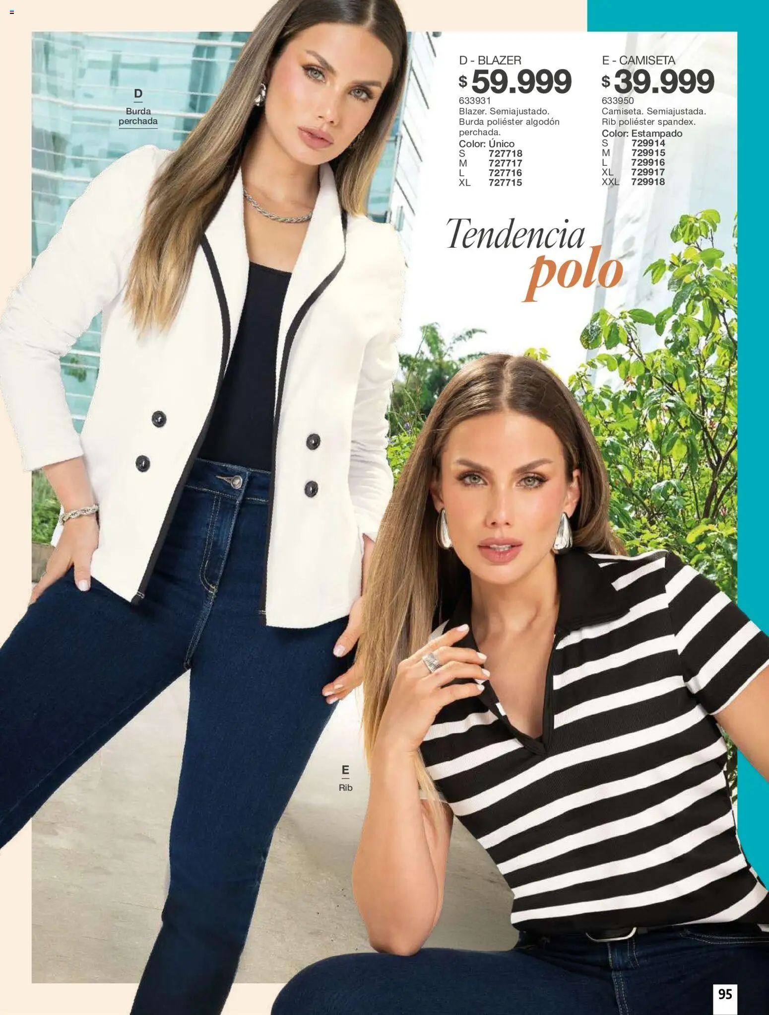 Carmel revista - valida desde el 01/07/2026 | Página: 95 | Productos: Algodón, Blazer, Camiseta