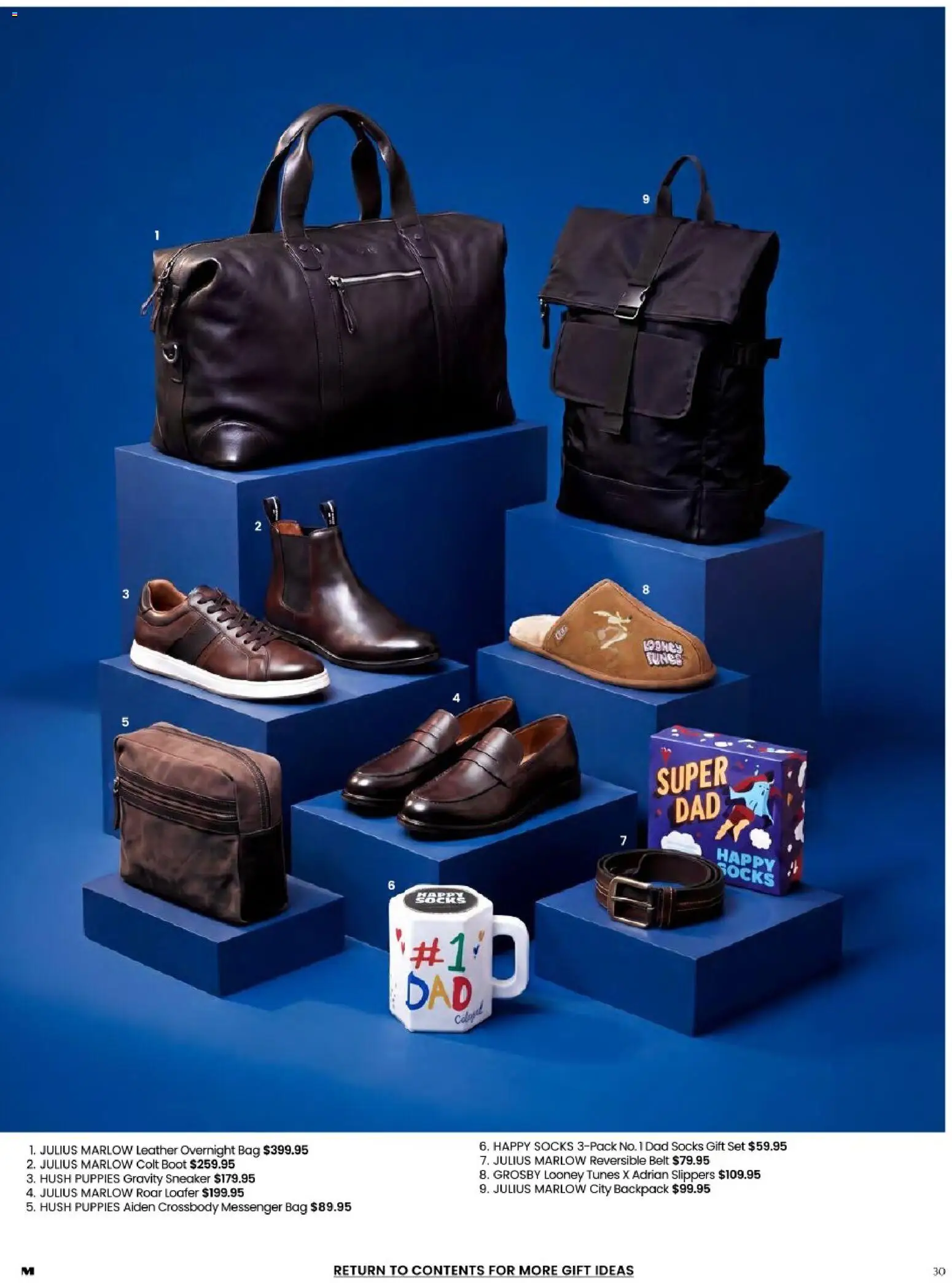 Myer catalogue - valid from 17/08/2026 | Page: 30 | Products: Crossbody, Slippers, Belt, Bag