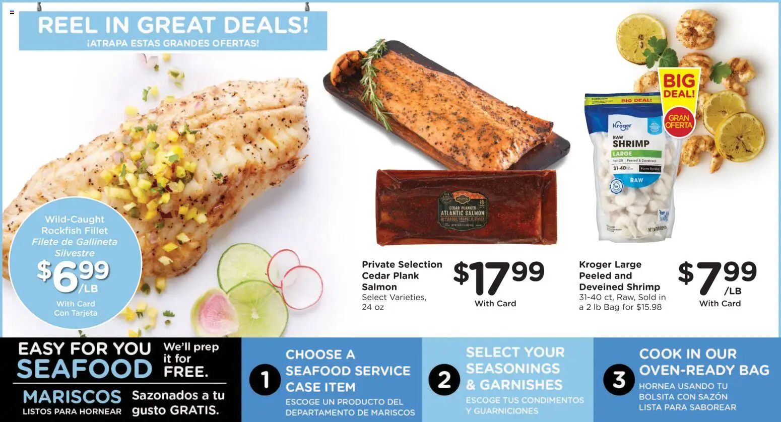 Smith's Weekly Ad - valid from 07/15/2026 | Page: 6 | Products: Seafood, Case, Bag