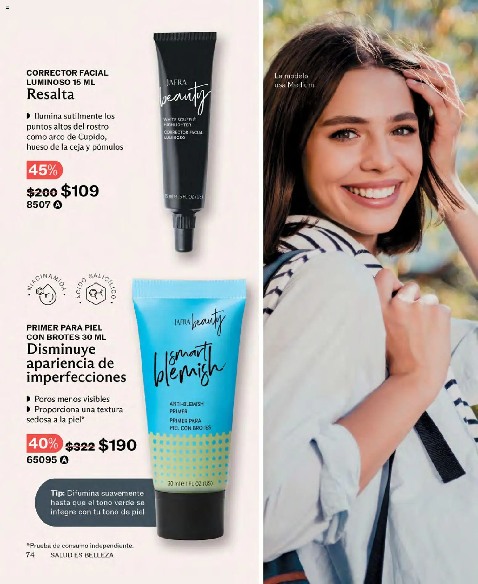 Nuevas ofertas de JAFRA válidas en toda la República Mexicana desde el 01/08/2026. ¡Encuentra las mejores ofertas en JAFRA catálogo! | Página: 74