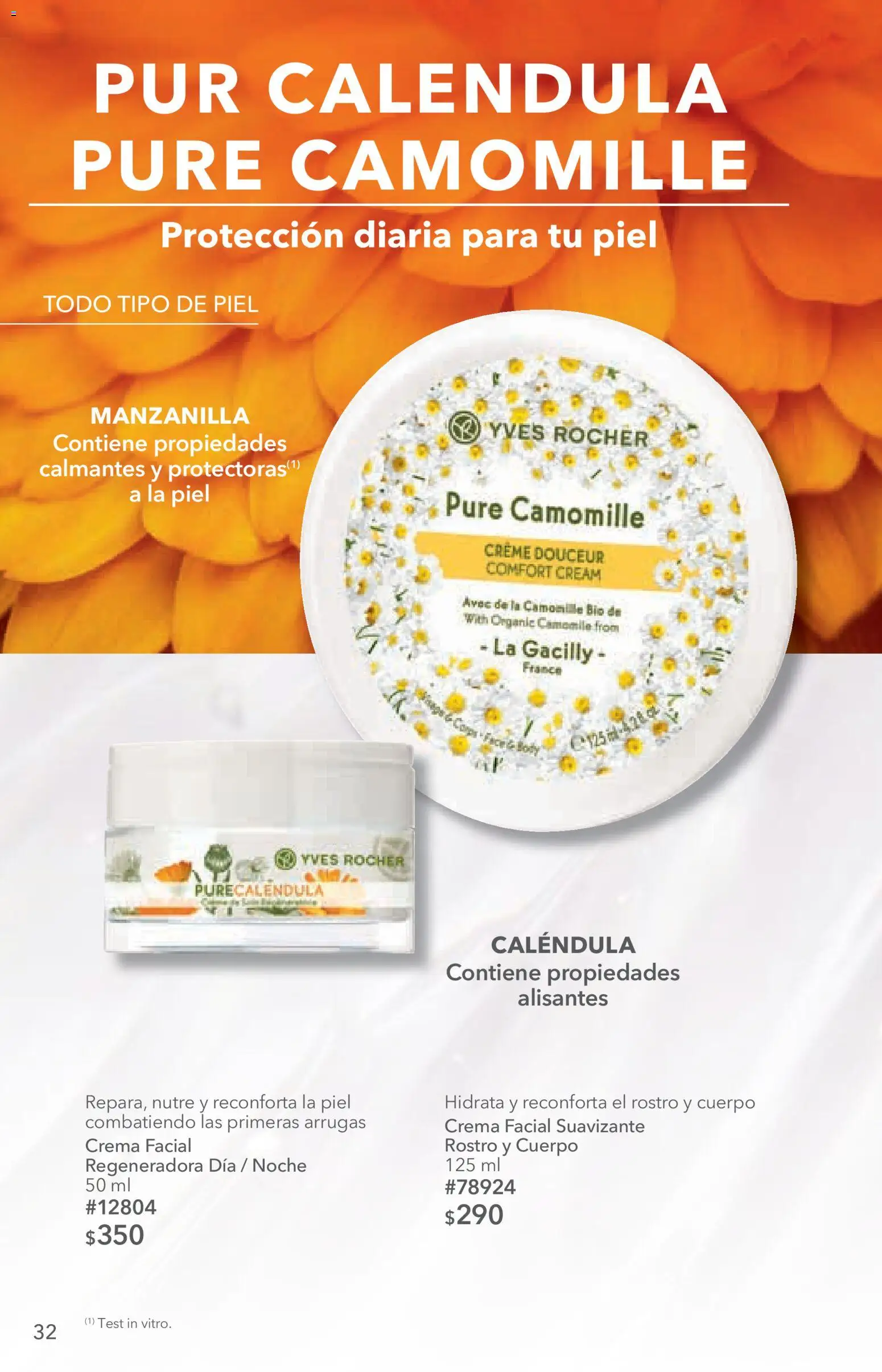 Nuevas ofertas de Yves Rocher válidas en toda la República Mexicana desde el 14/07/2026. ¡Encuentra las mejores ofertas en Yves Rocher campaña 10 2026! | Página: 32 | Productos: Crema, Suavizante, Body