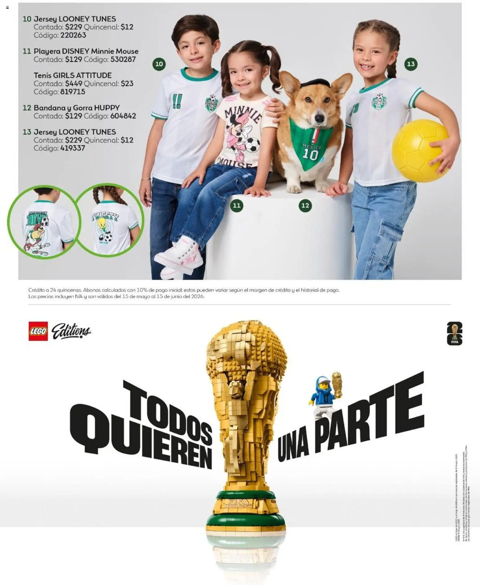 Nuevas ofertas de Coppel válidas en toda la República Mexicana desde el 01.05.2026. ¡Encuentra las mejores ofertas en Coppel catálogo Ganamos! | Página: 15 | Productos: Tenis, Gorra, Mouse, Playera