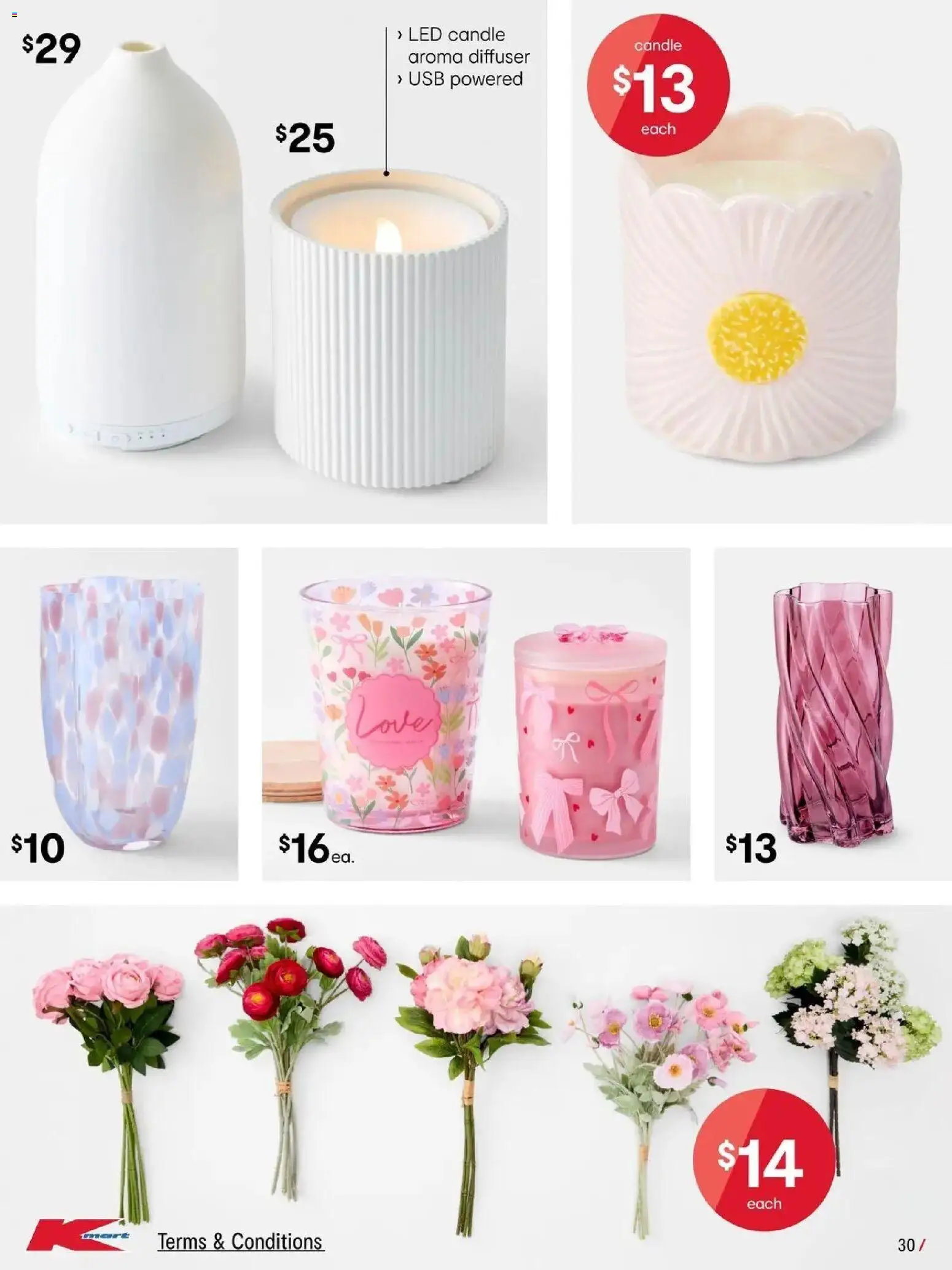 Kmart catalogue - valid from 15.04.2026 | Page: 30 | Products: Candle, Usb