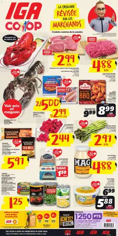 Preview of IGA weekly flyer / circulaire from shop IGA valid from 04.06.2026