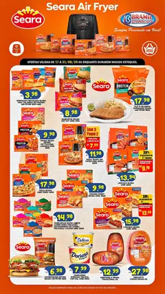 Bramil Supermercados ofertas Seara Air Fryer - Pré-Visualização do folheto da loja Bramil Supermercados, válido de 17/08/2026
