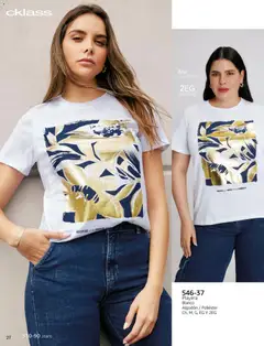 Vista previa de Cklass catálogo Primavera, nuevo folleto de la tienda, válido en México a partir del 02.01.2026 | Página: 28 | Productos: Algodón, Playera