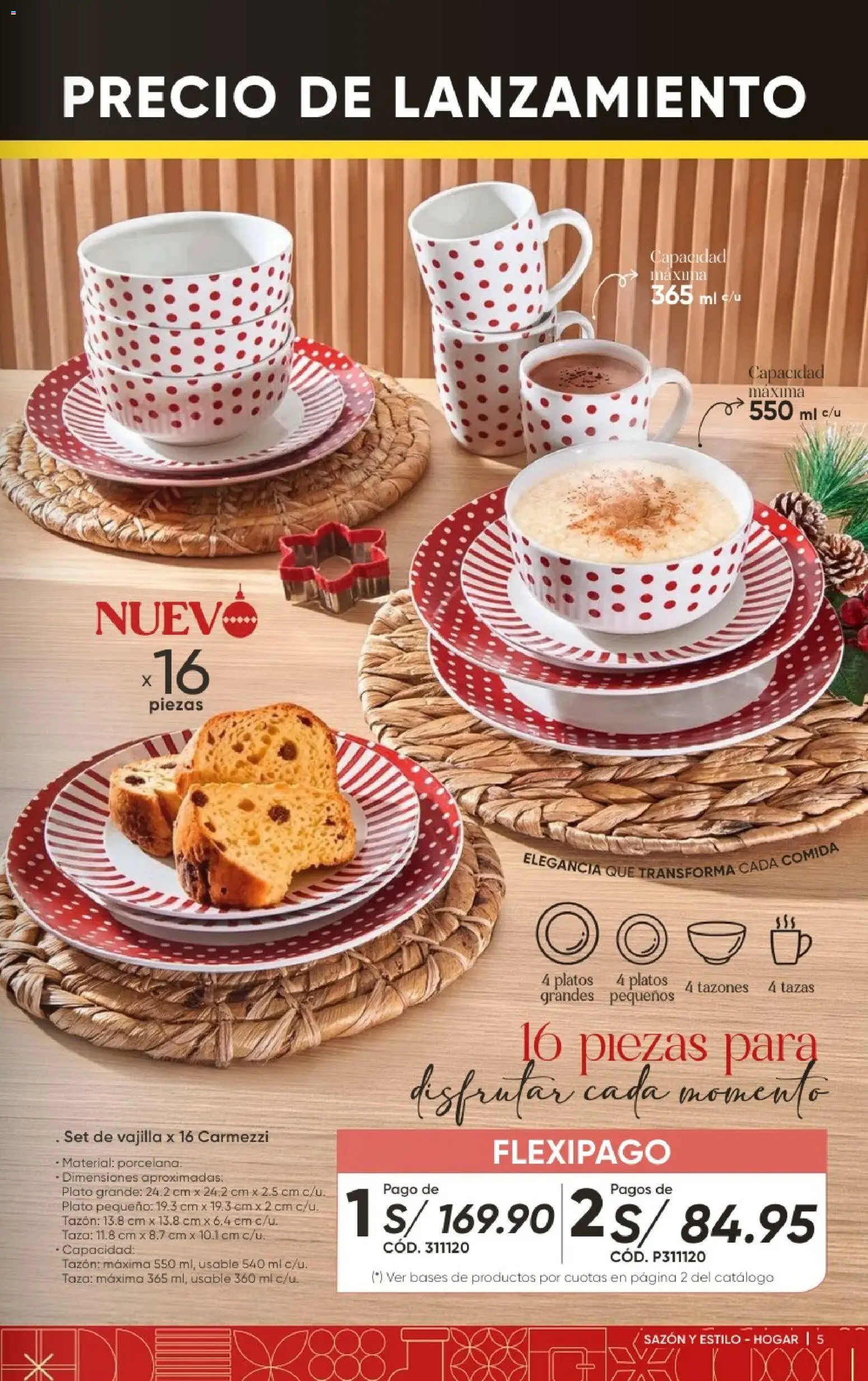 Catálogo Azzorti válido desde 21/09/2026 | Página: 7 | Productos: Platos
