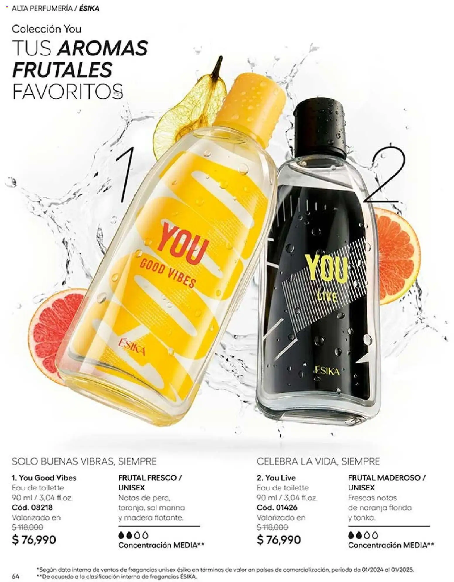 Ésika revista - valida desde el 07/09/2026 | Página: 66 | Productos: Sal, Eau de toilette