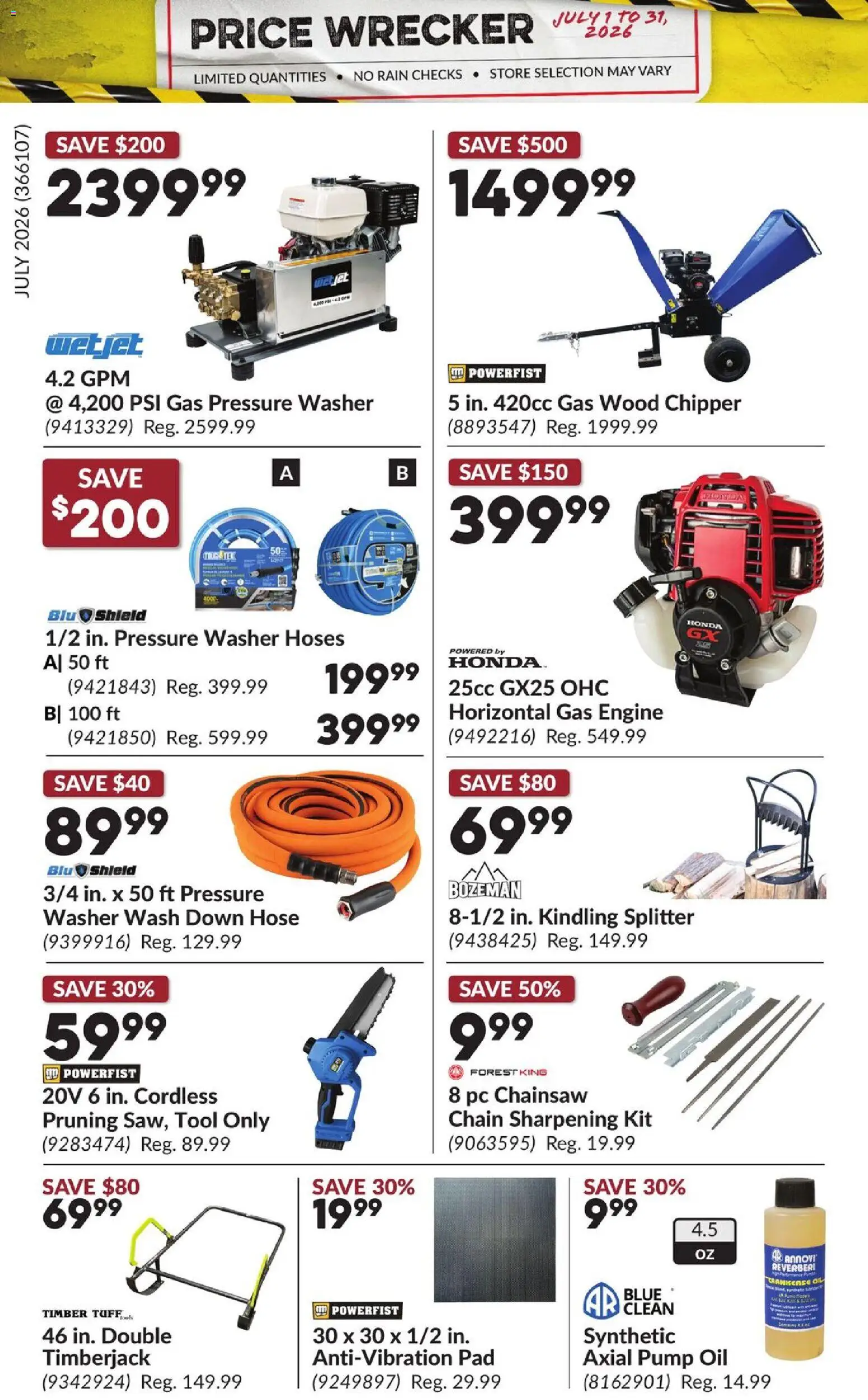 Princess Auto flyer valid from Jul 1, 2026 | Page: 28