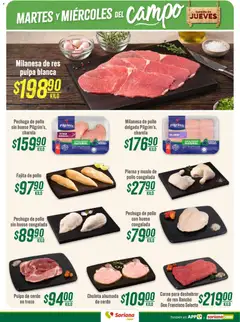 Vista previa de Soriana Martes y Miércoles del Campo Súper: Tamaulipas (excepto Cd. Victoria y Tampico), nuevo folleto de la tienda, válido en México a partir del 04/08/2026 | Página: 4