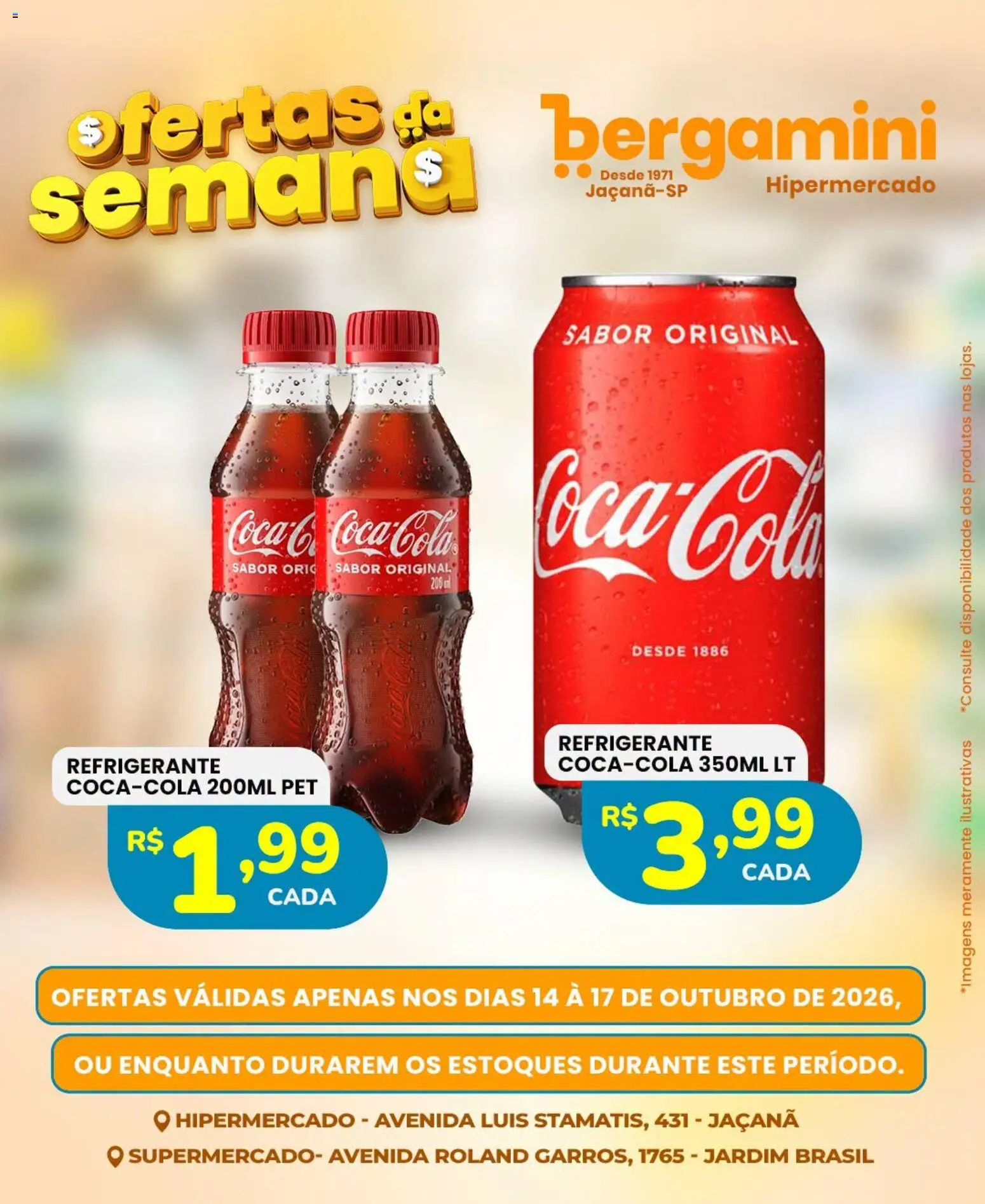 Supermercado Bergamini Folheto - válido de 14/10/2026 | Página: 20