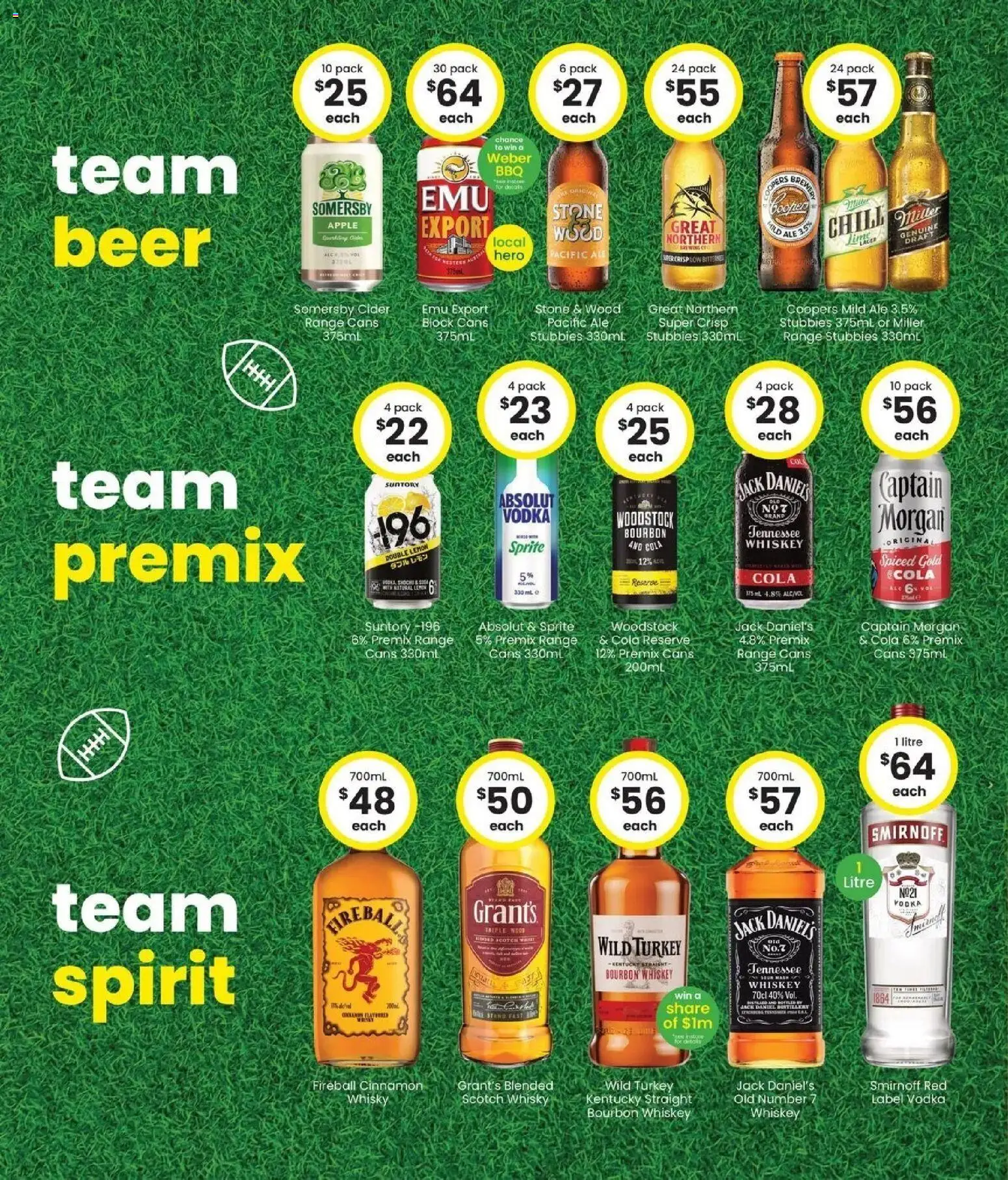 The Bottle-O catalogue - valid from 14/09/2026 | Page: 2 | Products: Beer, Wood, Turkey, Sprite