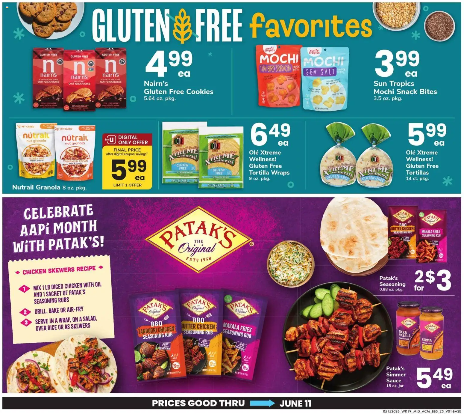 Acme Big Book of Savings - valid from 15.05.2026 | Page: 25 | Products: Chocolate, Potatoes, Sugar, Chocolate Chip