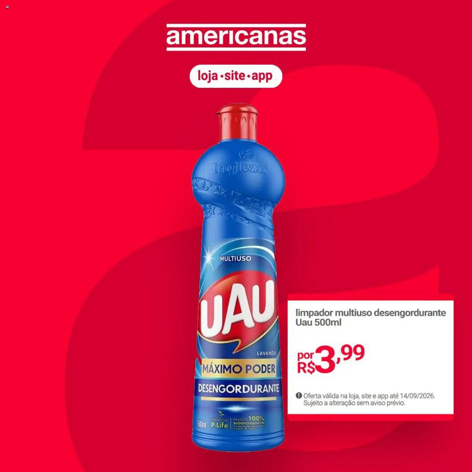 Lojas Americanas Folheto - válido de 09/09/2026 | Página: 2
