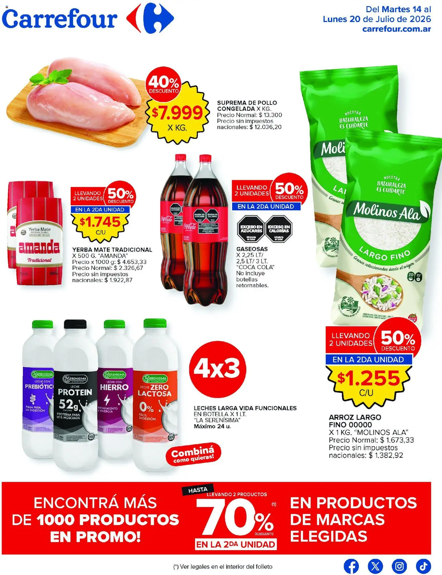Carrefour ofertas │ válido desde el 14/07/2026 | Página: 2