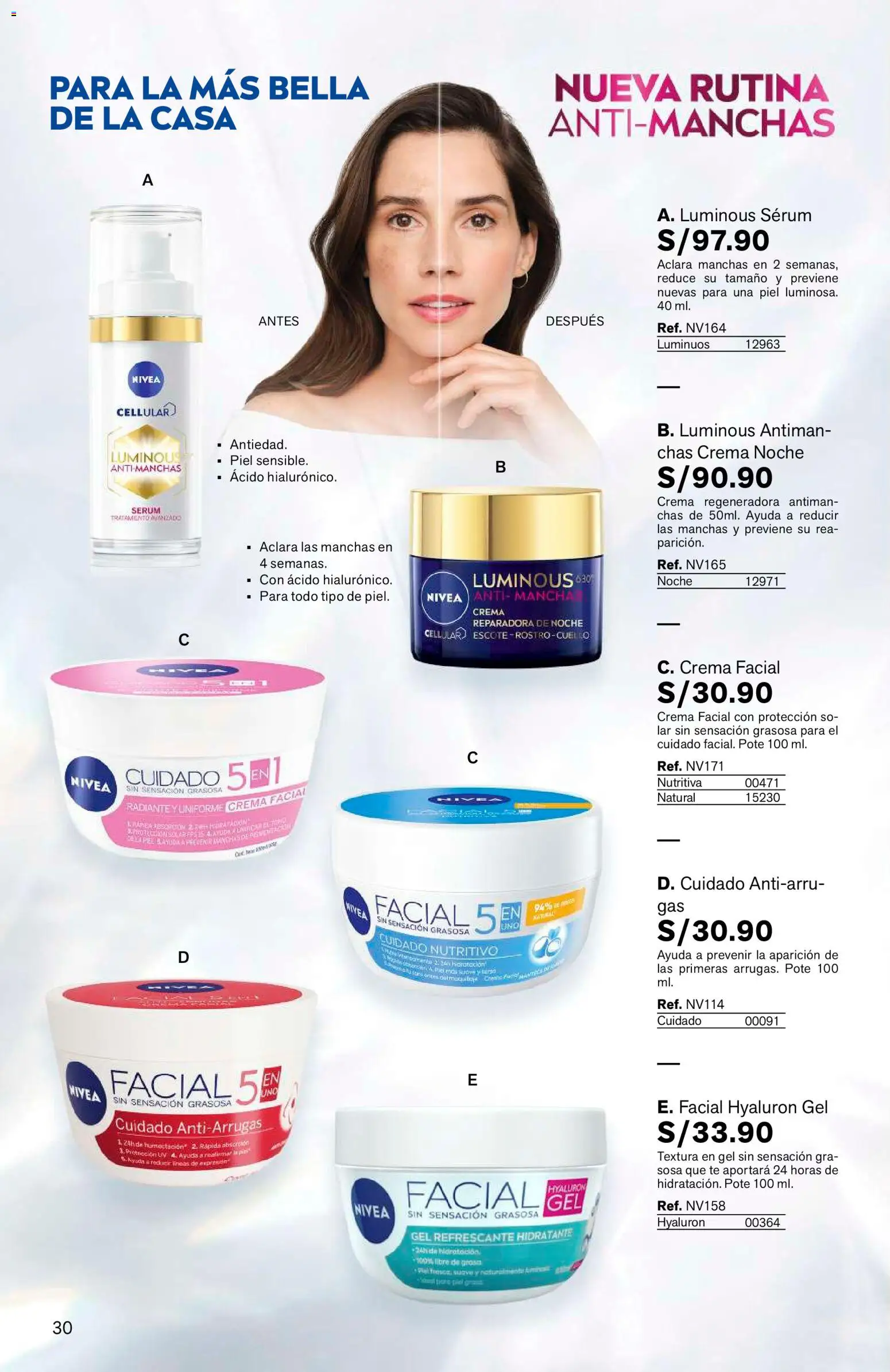 Catálogo Leonisa válido desde 04/08/2026 | Página: 30 | Productos: Té, Crema