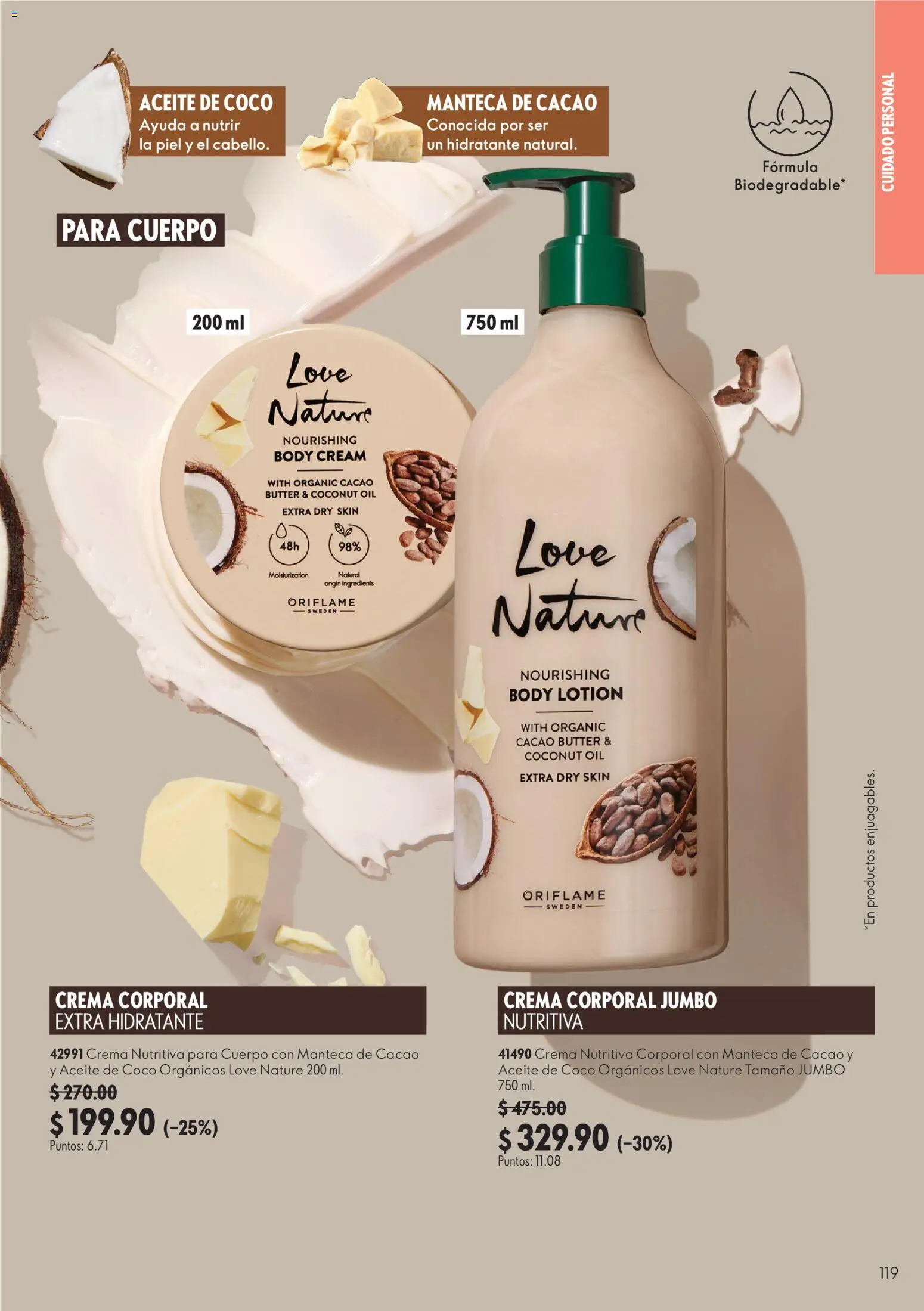 Nuevas ofertas de Oriflame válidas en toda la República Mexicana desde el 03/10/2026. ¡Encuentra las mejores ofertas en Oriflame campaña 14 2026! | Página: 119