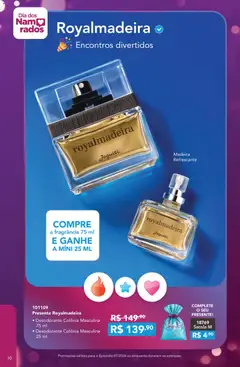 Jequiti - Revista 7/2026 - Pré-Visualização do folheto da loja Jequiti, válido de 12.05.2026 | Página: 10 | Produtos: Fragrância, Desodorante