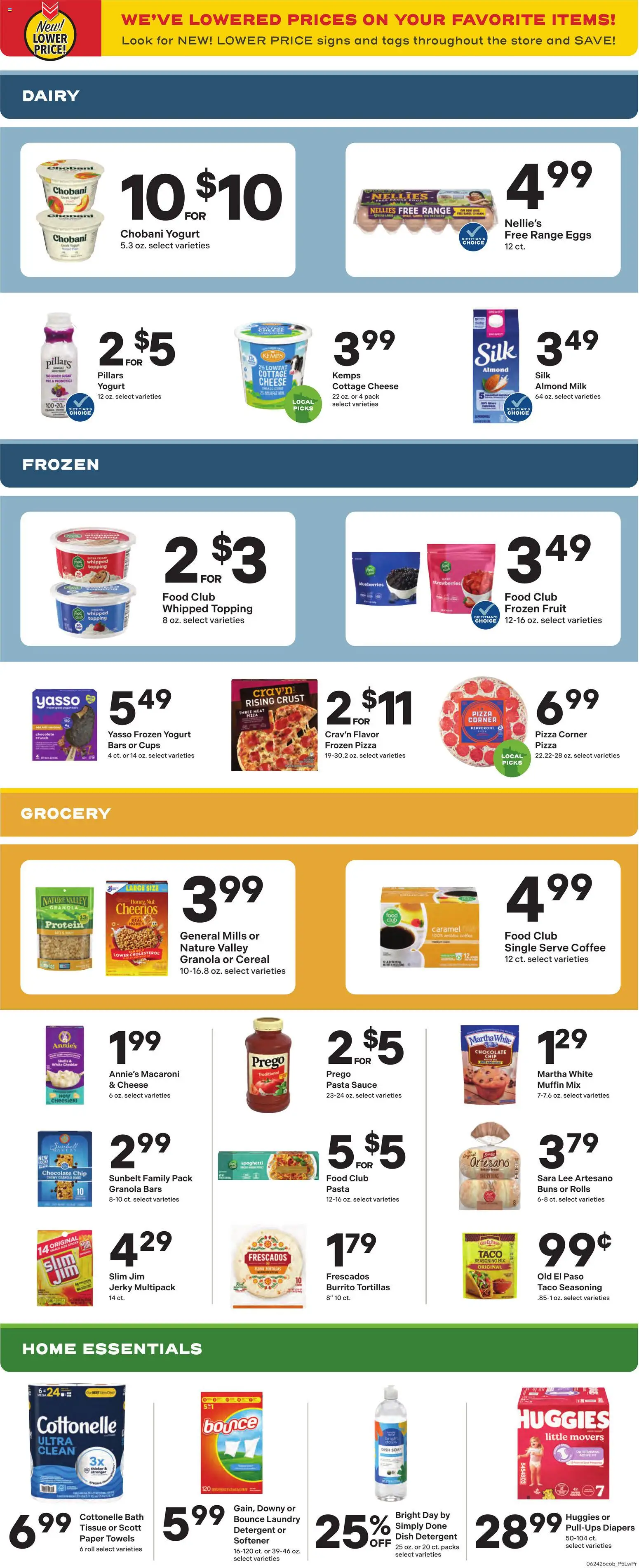 Coborn's Weekly Ad - valid from 06/24/2026 | Page: 5 | Products: Detergent, Strawberries, Sauce, Sugar