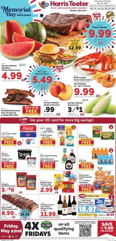 Preview of Harris Teeter weekly ads valid from 20.05.2026