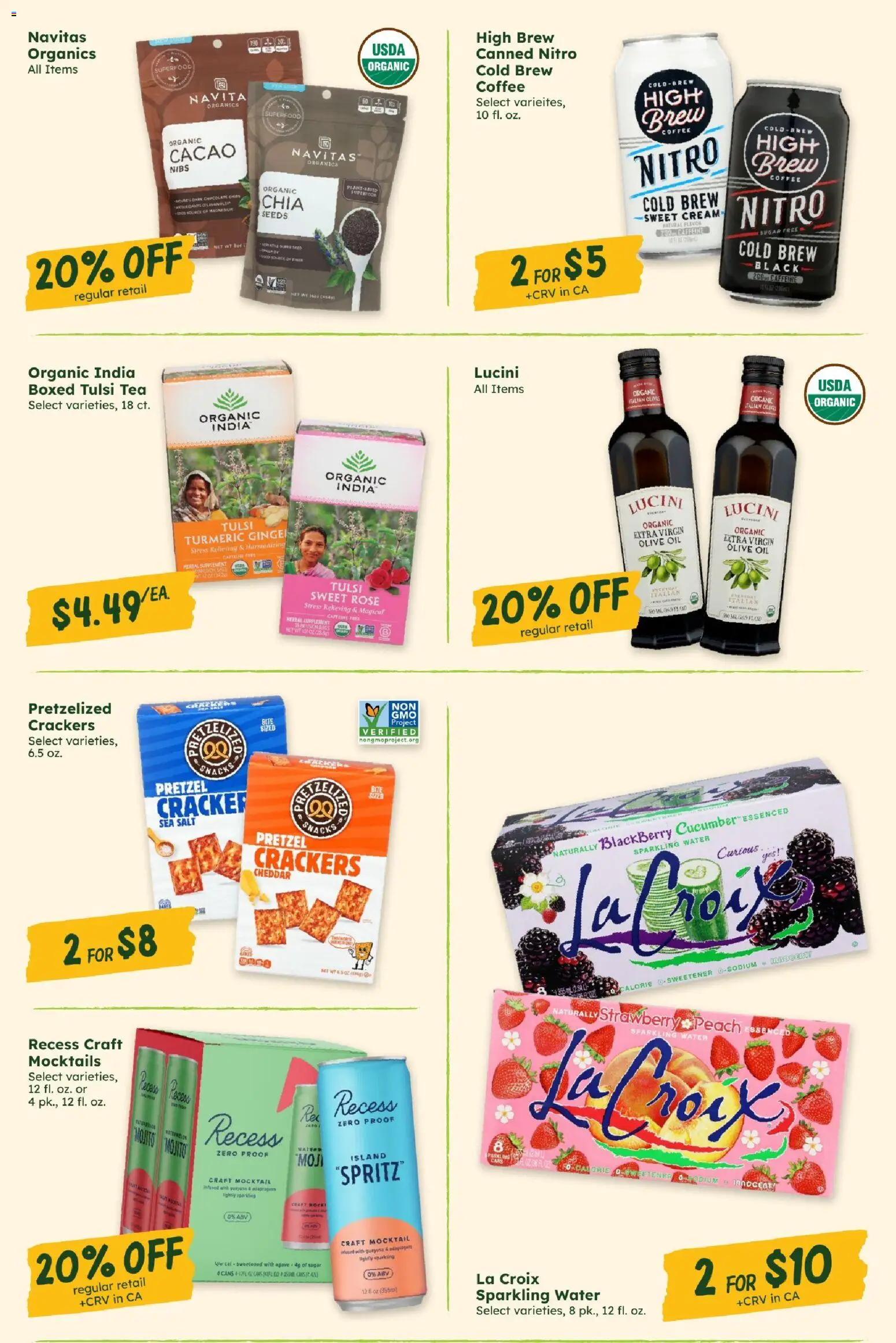 Sprouts Monthly Ad - valid from 09/23/2026 | Page: 17 | Products: Oil, Olive oil, Water, Sugar