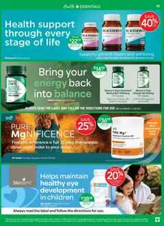 Preview of Terry White catalogue Aberglasslyn - valid from 30/07/2026 | Page: 15 | Products: Oil, Fish, Fish oil, Tablets