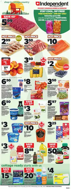 Preview of Independent Grocer weekly flyer / circulaire from shop Independent Grocer valid from 04.06.2026