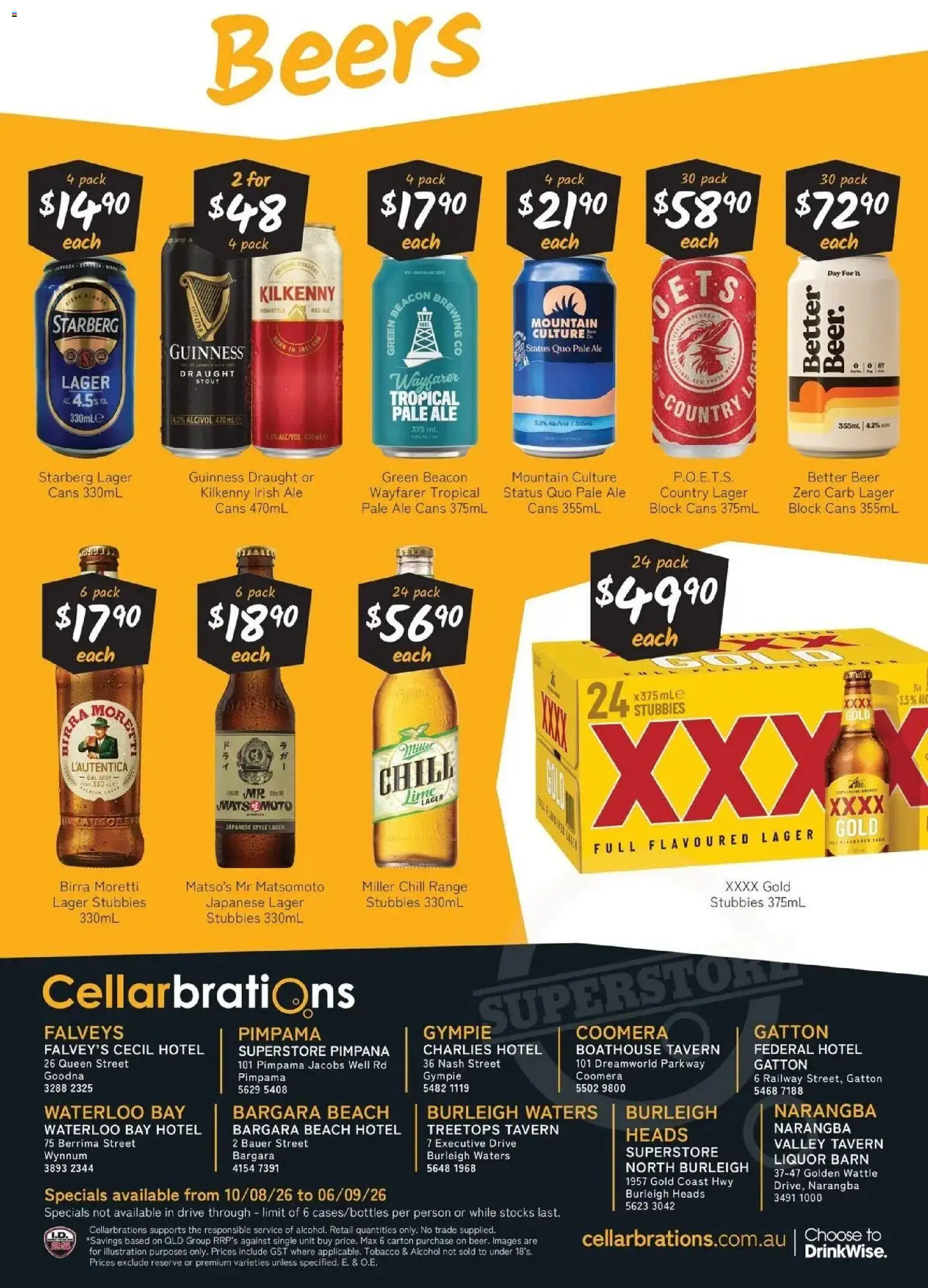 Cellarbrations catalogue - valid from 10/08/2026 | Page: 6 | Products: Alcohol, Beer