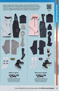 Preview of Aldi Snow Gear - valid from 20.05.2026 | Page: 11 | Products: Underwear, Socks