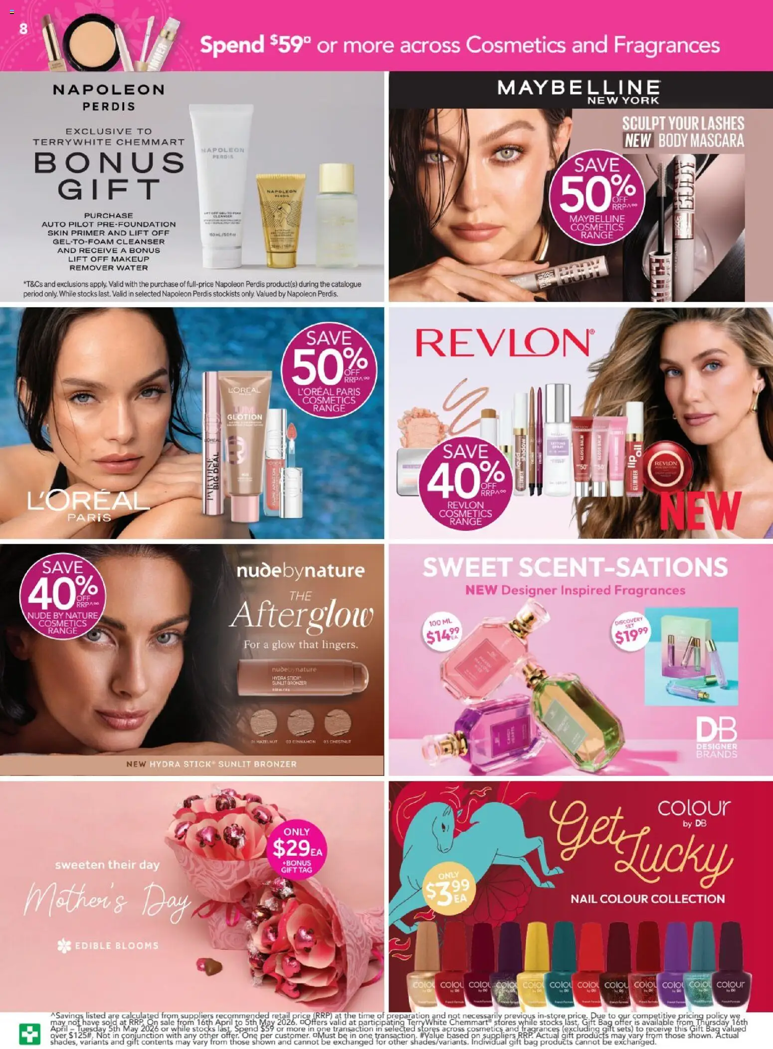 Terry White catalogue - valid from 16.04.2026 | Page: 8 | Products: Bronzer, Mascara, Water, Bag