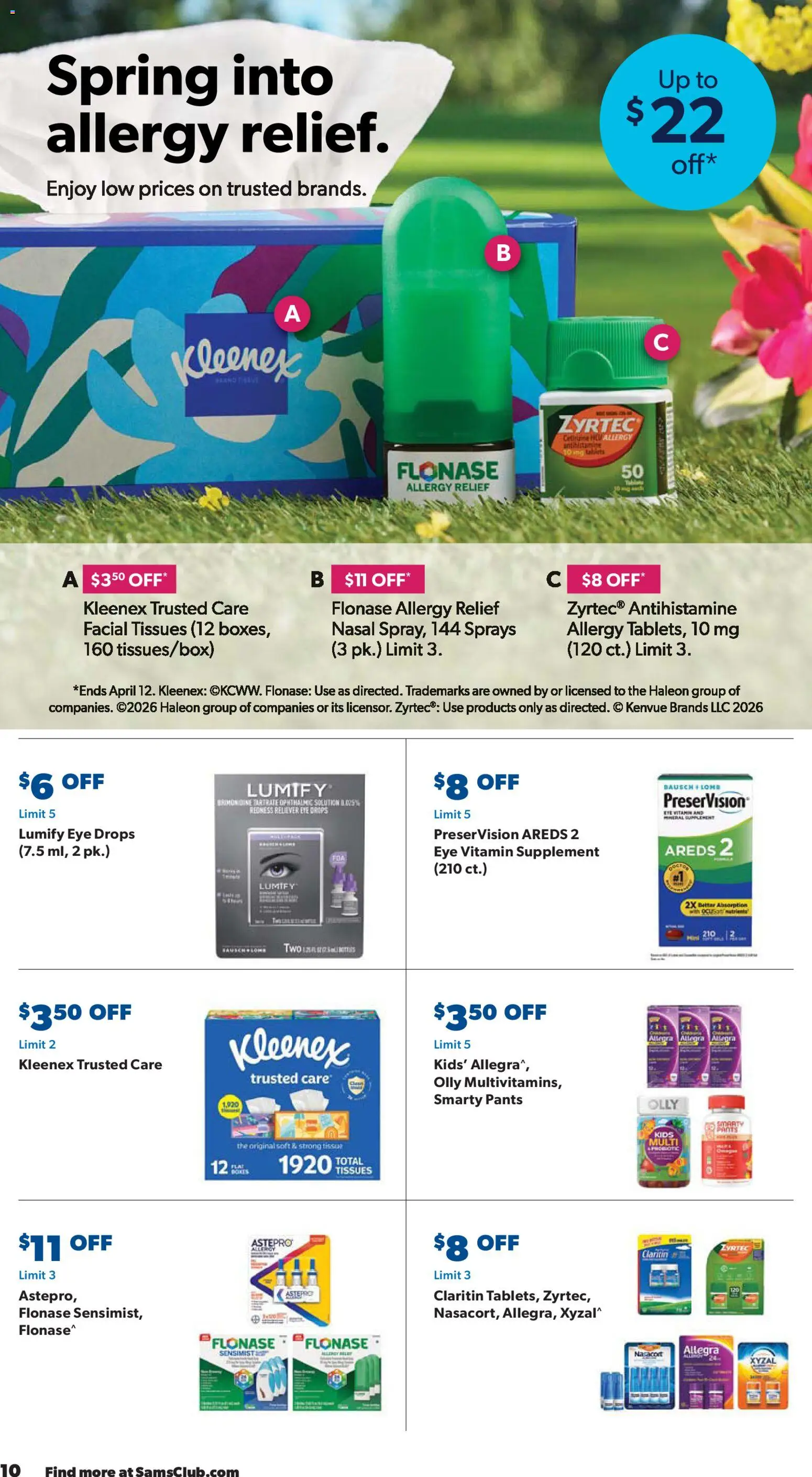Sam's Club Instant Savings Book March - valid from 18.03.2026 | Page: 10 | Products: Vitamin, Pants