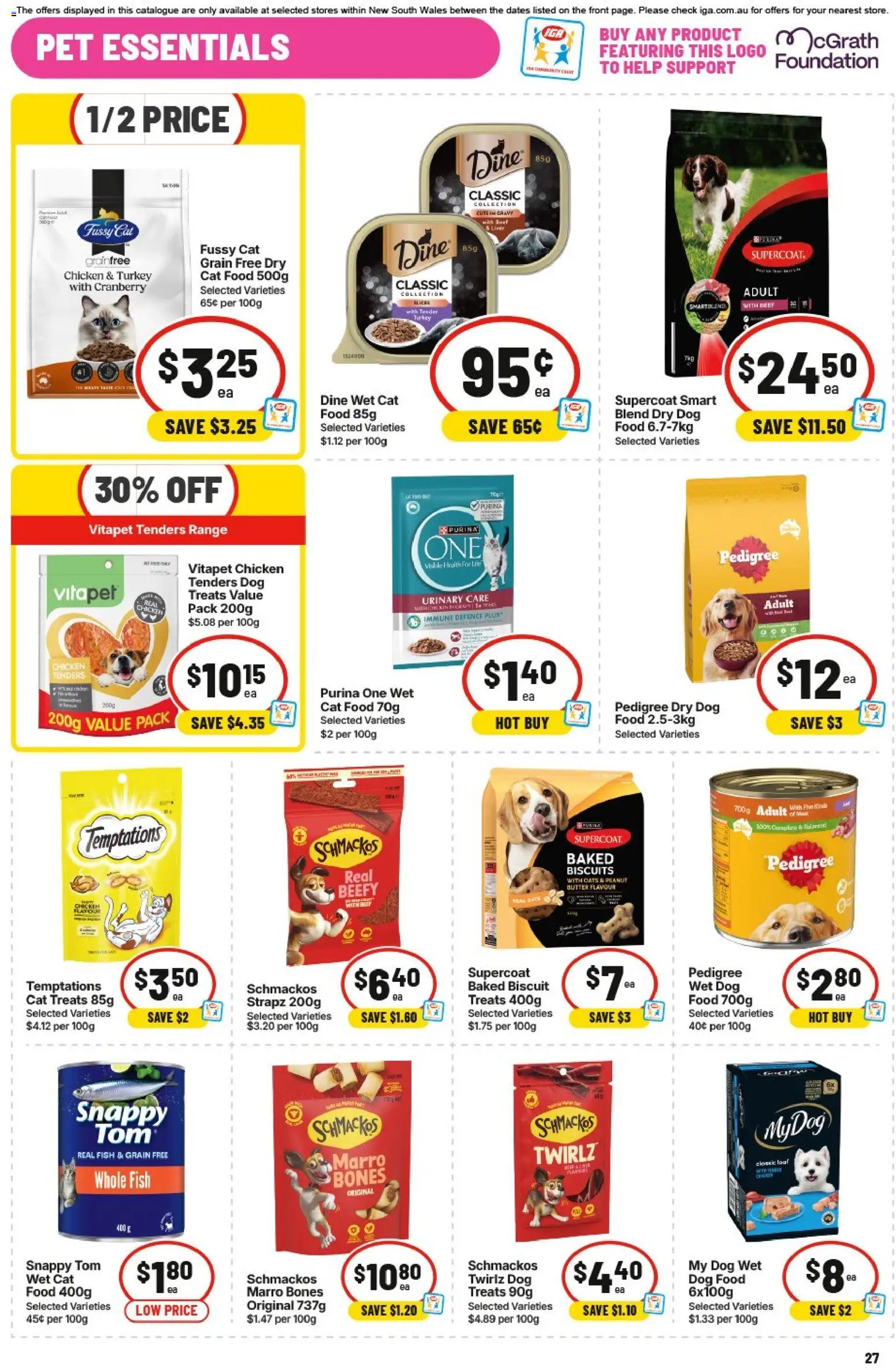 IGA catalogue - valid from 09/09/2026 | Page: 28 | Products: Fish, Beef, Biscuits, Foundation