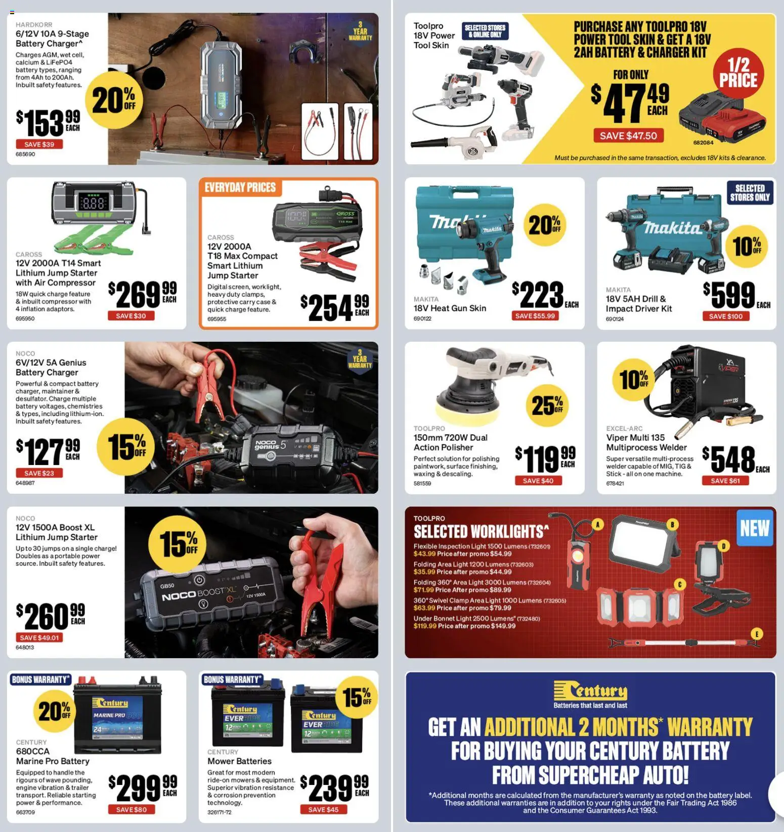 Supercheap Auto catalogue from 8 Sept 2026 | Page: 10
