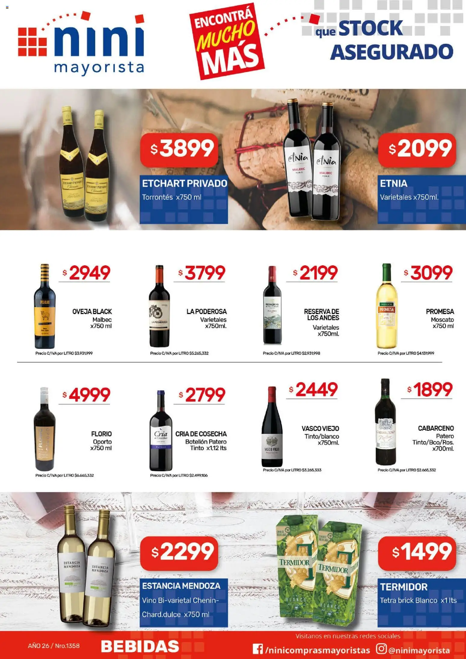 NINI Mayorista ofertas │ válido desde el 04.05.2026 | Página: 18 | Productos: Vino