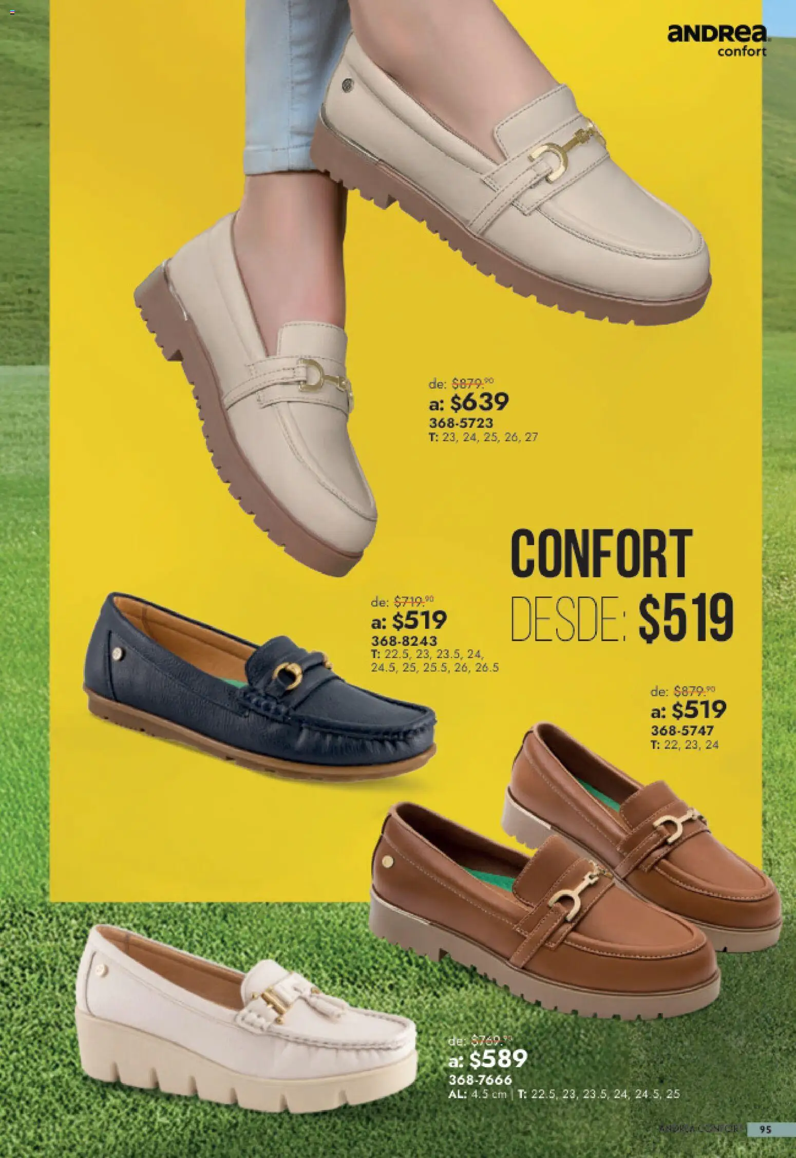 Nuevas ofertas de Andrea válidas en toda la República Mexicana desde el 26/07/2026. ¡Encuentra las mejores ofertas en Andrea catálogo Outlet! | Página: 95