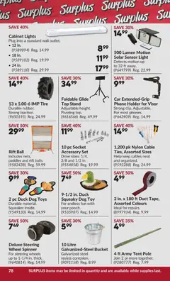 Preview of Princess Auto flyer - 2 Week Sale! from shop Princess Auto valid from Sep 22, 2026 | Page: 83