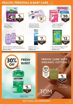 Preview of Foodworks catalogue - valid from 08/07/2026 | Page: 25 | Products: Bath, Fragrance, Nappies, Mouthwash