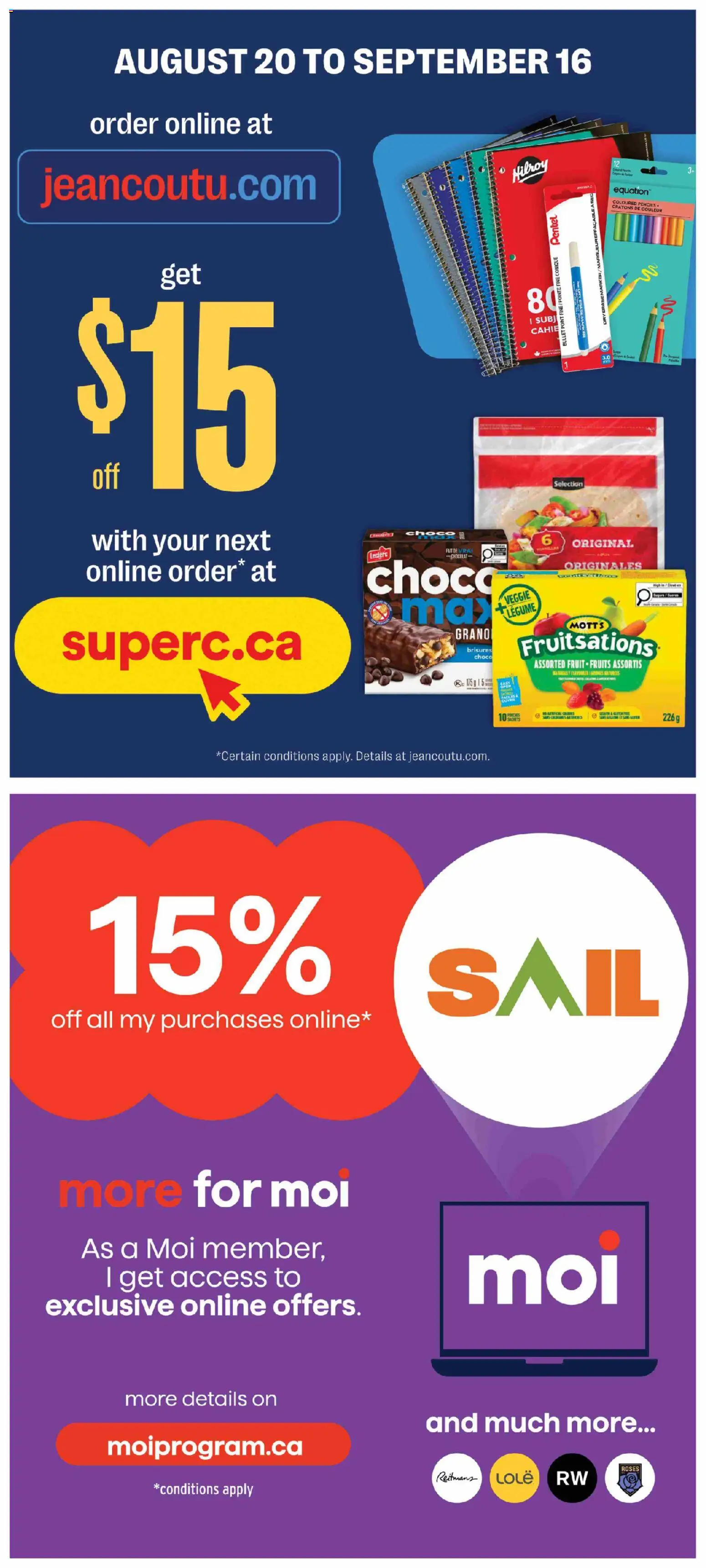 Jean Coutu flyer valid from Aug 27, 2026 | Page: 10
