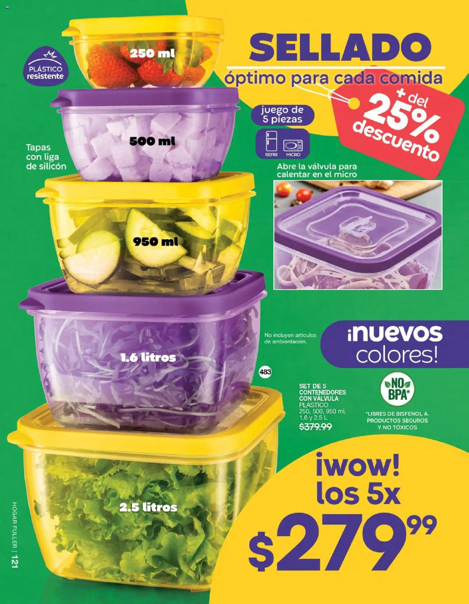 Nuevas ofertas de Fuller válidas en toda la República Mexicana desde el 24.06.2026. ¡Encuentra las mejores ofertas en Fuller campaña 6 2026! | Página: 99 | Productos: Juego, Válvula, Liga