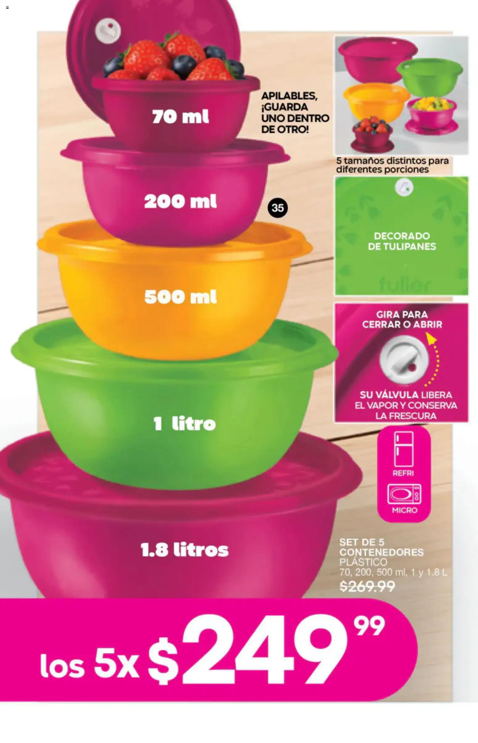 Nuevas ofertas de Fuller válidas en toda la República Mexicana desde el 08/07/2026. ¡Encuentra las mejores ofertas en Fuller campaña 7 2026! | Página: 18 | Productos: Válvula