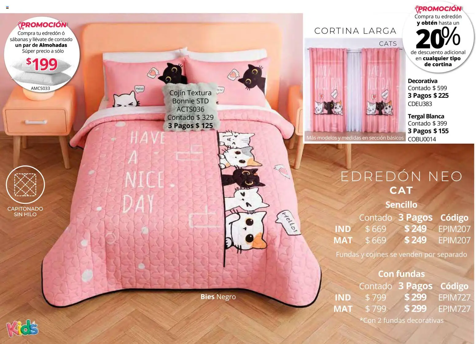Nuevas ofertas de Colchas Concord válidas en toda la República Mexicana desde el 01.05.2026. ¡Encuentra las mejores ofertas en Colchas Concord catálogo Kids! | Página: 13 | Productos: Sabanas
