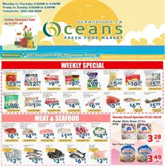 Preview of Oceans weekly flyer - Mississauga from shop Oceans valid from Jul 31, 2026