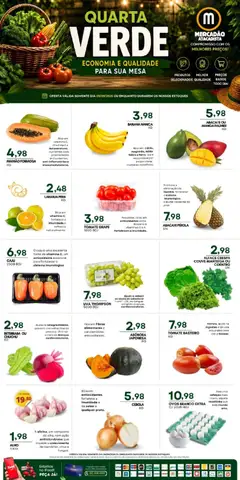 Mercadão Atacadista ofertas Quarta Verde - Pré-Visualização do folheto da loja Mercadão Atacadista, válido de 09/09/2026 | Página: 1