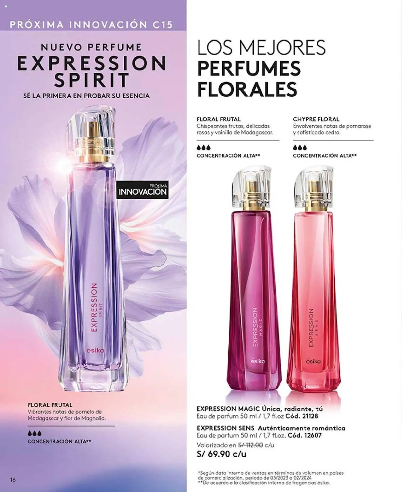 Catálogo Ésika válido desde 22/08/2026 | Página: 16 | Productos: Perfumes, Vainilla, Perfume