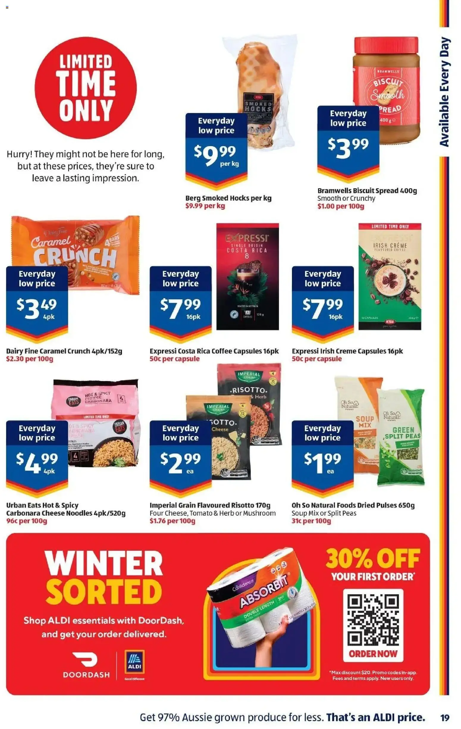 Aldi catalogue - valid from 01/07/2026 | Page: 19 | Products: Dairy, Herb, Cheese, Noodles