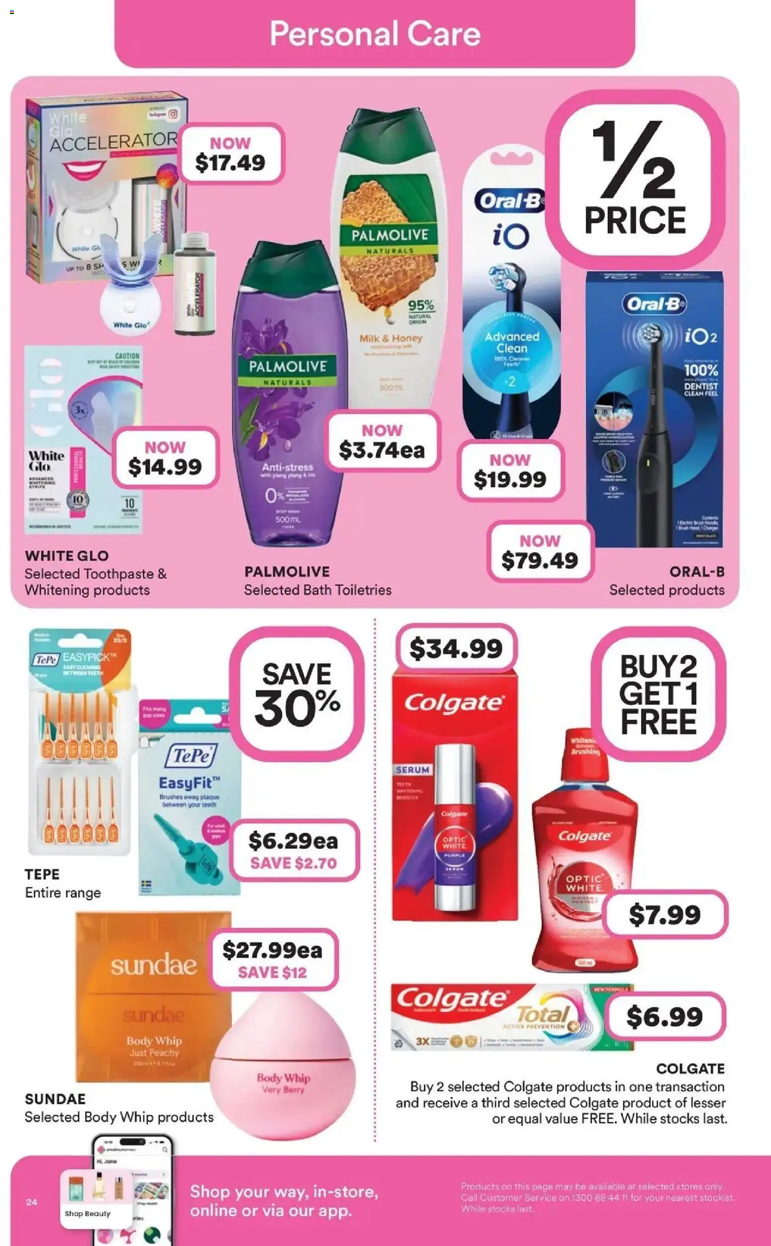 Priceline Pharmacy catalogue - valid from 27/08/2026 | Page: 24 | Products: Bath, Cleaner, Honey, Toothpaste