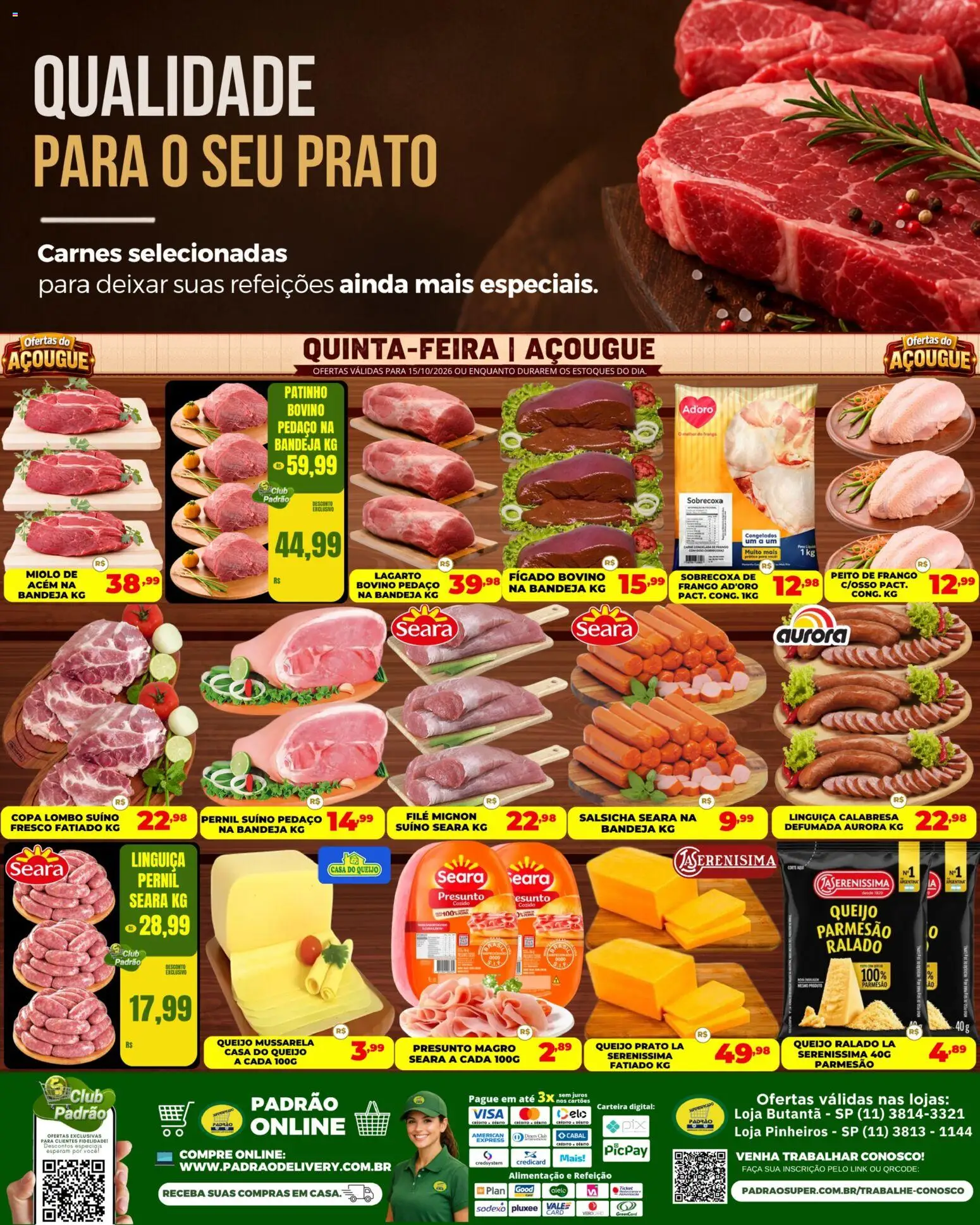 Supermercado Padrão Folheto - válido de 15/10/2024 | Página: 1