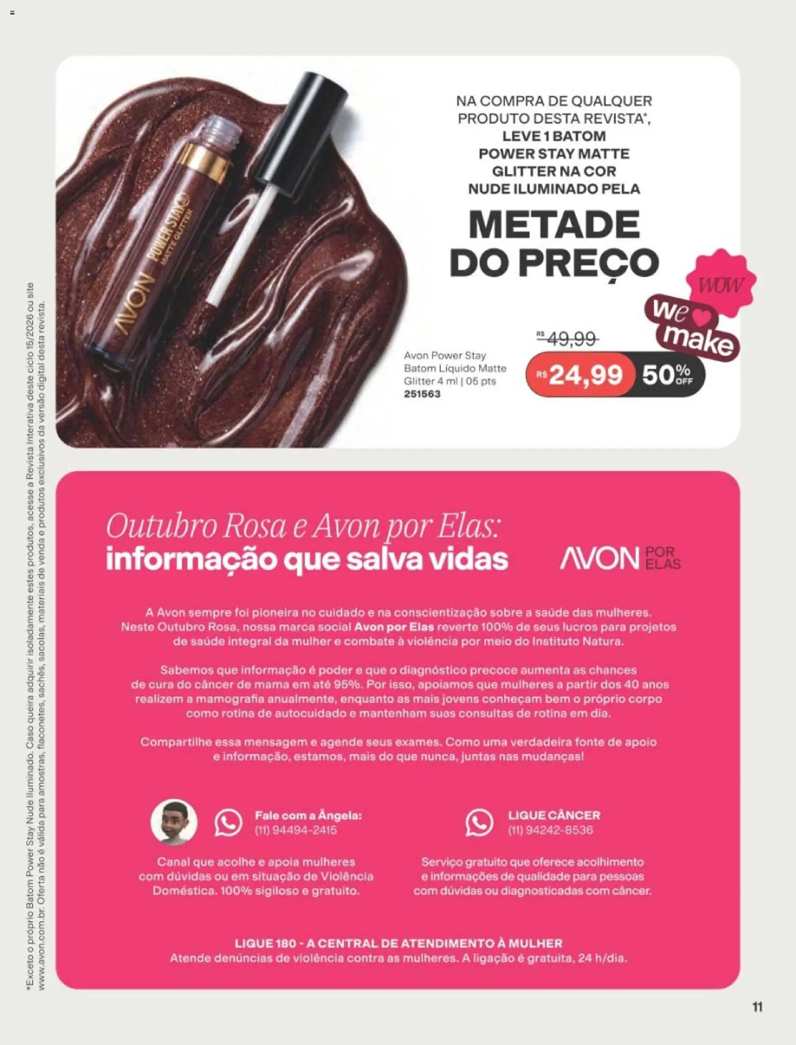 Avon Folheto - válido de 21/09/2026 | Página: 11