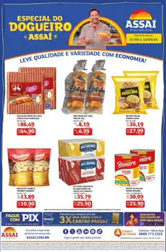 Assaí Atacadista ofertas - PB - Pré-Visualização do folheto da loja Assaí Atacadista, válido de 07/09/2026