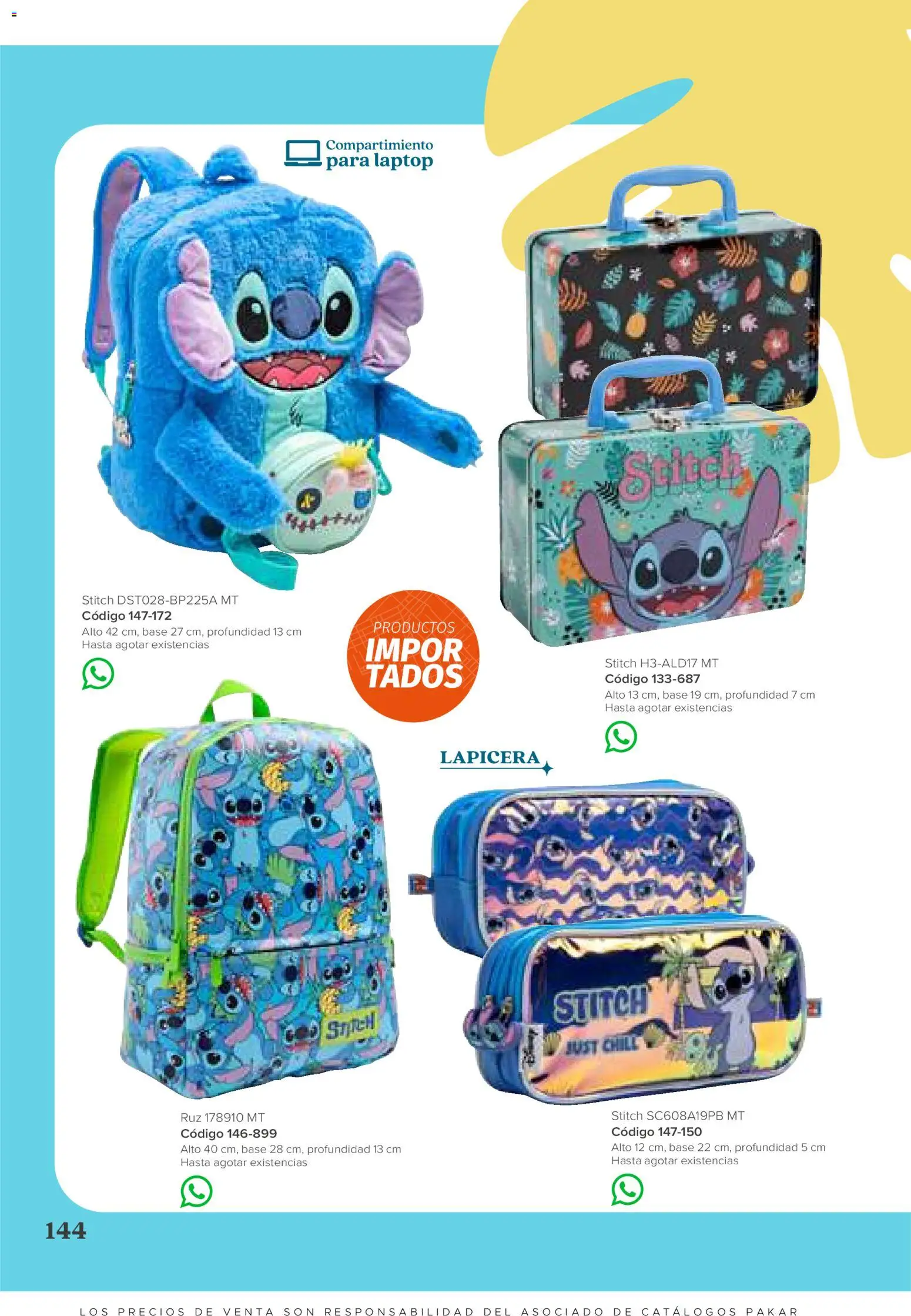 Nuevas ofertas de SC Pakar válidas en toda la República Mexicana desde el 31/07/2026. ¡Encuentra las mejores ofertas en SC Pakar catálogo Niña! | Página: 144